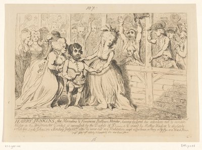 Caricatura della politica interna inglese, 1788 da James Gillray