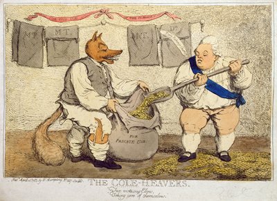 I Cole-Heavers, pubblicato da William Humphrey nel 1783 da James Gillray