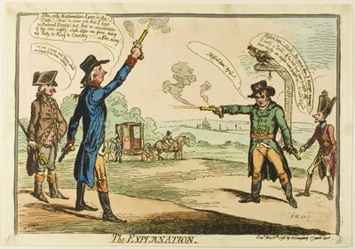 La spiegazione da James Gillray