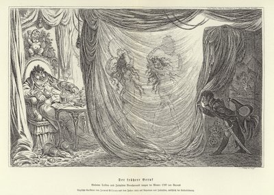 La professione precedente da James Gillray