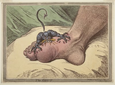 La gotta da James Gillray