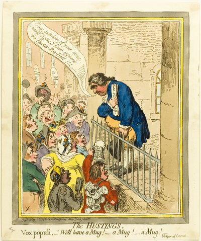 Le audizioni da James Gillray