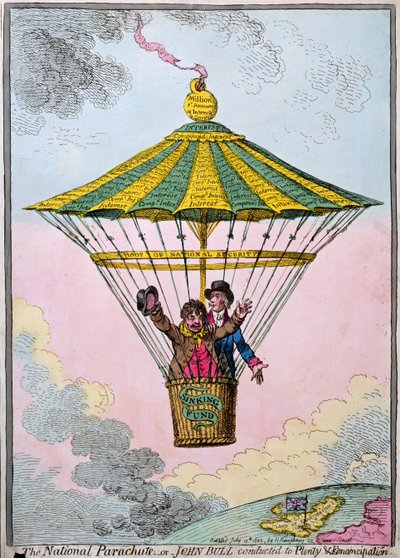 Il paracadute nazionale, o John Bull condotto all