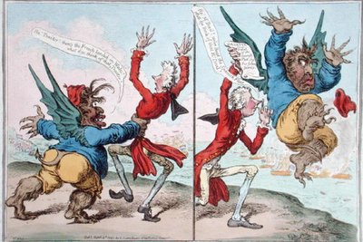 Le Tavole Girate da James Gillray