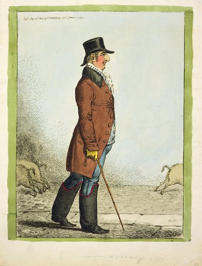Senza Titolo, pubblicato da Hannah Humphrey, 1800 da James Gillray