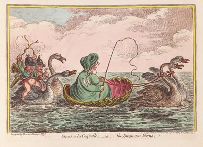 Venere alla Coquelle; o la Venere di Swansea da James Gillray