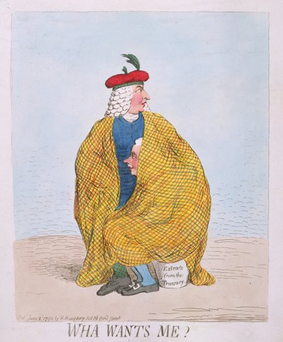 Chi mi vuole pubblicato da Hannah Humphrey nel 1792 da James Gillray