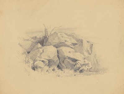 Rocce, 1839 da James Goodwin Clonney
