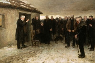 Un Funerale nelle Highlands da James Guthrie