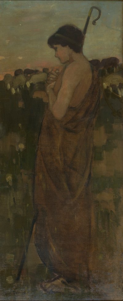 Il pastorello, c.1881 da James Guthrie