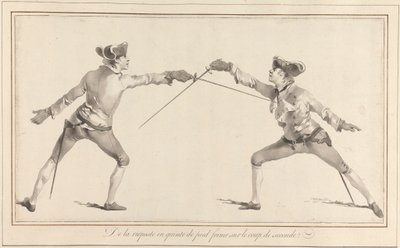 De la Risposte en Quinte de Pied forme sur le Coup de Seconde da James Gwin