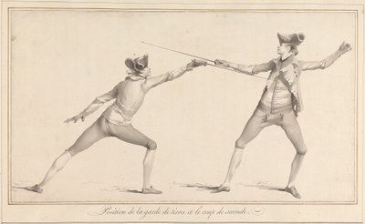 Posizione della guardia di terza e il colpo di seconda da James Gwin