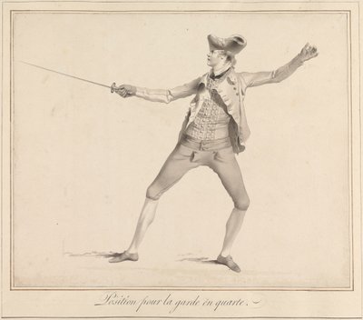 Posizione per la guardia in quarta da James Gwin