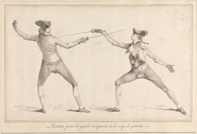 Posizione per la guardia in quarta e il colpo di quarta da James Gwin