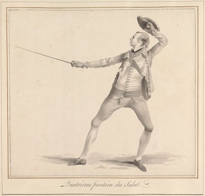 Quarta posizione del saluto da James Gwin