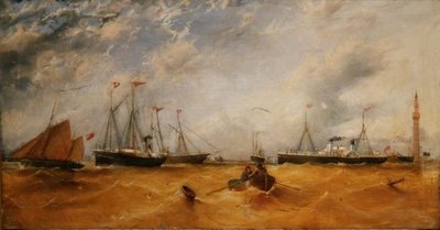 Navigazione a nord del porto di Grimsby da James H. Wheldon