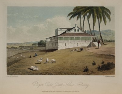 Castello di Bryan, Grande Casa, Trelawny da James Hakewill