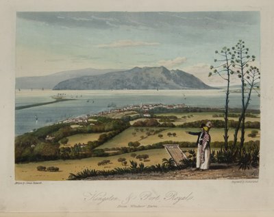 Kingston e Port Royale da James Hakewill