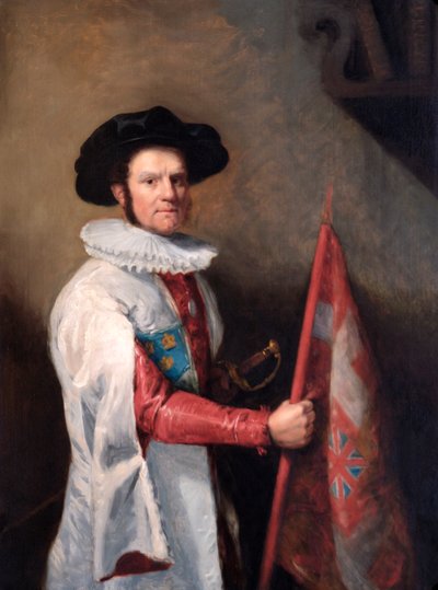 Ritratto del colonnello John Gurwood, scudiero del Duca di Wellington, 1837 da James Hall
