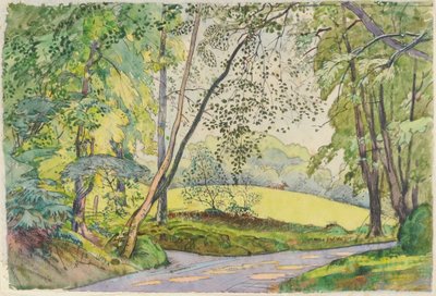 Attraverso gli alberi, 1910-15 da James Hamilton Hay
