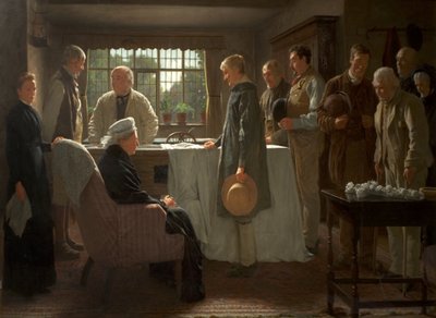 Il vecchio maestro, 1883 da James Hayllar