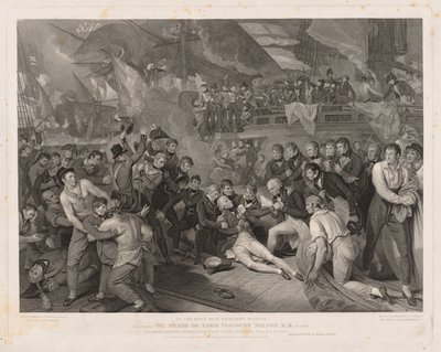 Morte di Lord Nelson da James Heath