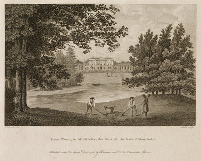 Kenwood House, Hampstead, Londra, 1786 da James Heath