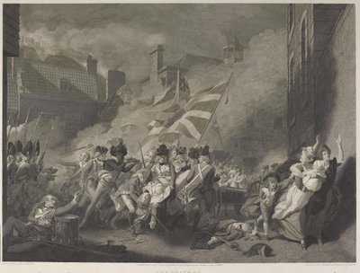 La morte del maggiore Peirson da James Heath