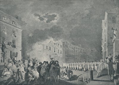 La rivolta in Broad Street, 7 giugno 1780, 1920 da James Heath