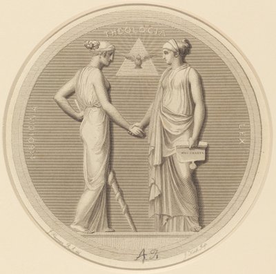 Medicina - Teologia - Legge da James Heath after John Flaxman