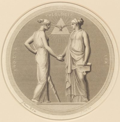 Medicina - Teologia - Legge da James Heath after John Flaxman