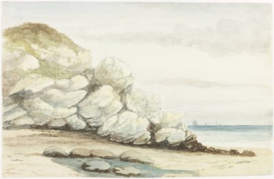 Costa di Durham vicino a Marsden da James Henry Cleet