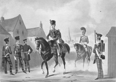 71º Reggimento Highland Light Infantry in ordine di revisione da James Henry Lynch
