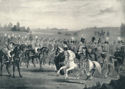Rassegna delle 1st Life Guards e 8th Hussars, 4 giugno 1842, 1842 1909 da James Henry Lynch