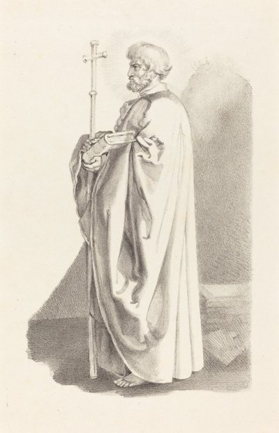 Un apostolo, da Albrecht Dürer da James Henry Lynch after John Flaxman