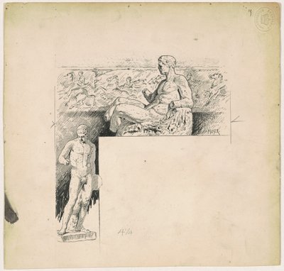 Calchi da scultura antica: Il Partenone da James Henry Moser