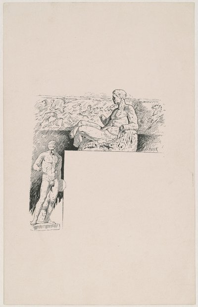 Calchi da scultura antica: Il Partenone da James Henry Moser