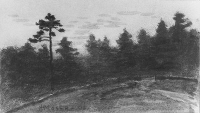 Paesaggio dal McGuire Scrapbook da James Henry Moser