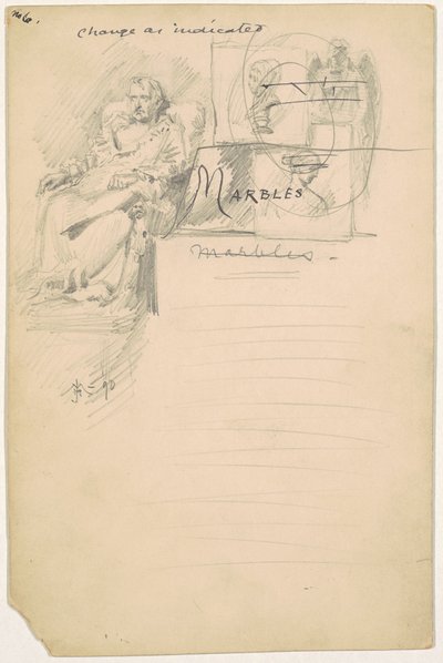 Studio per "Marmi" da James Henry Moser