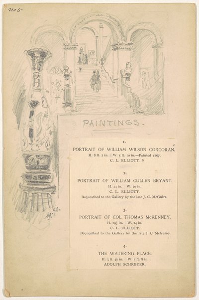 Studio per "Dipinti" da James Henry Moser