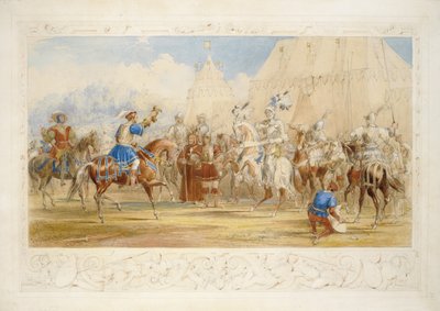La sfida, 1841 da James Henry Nixon