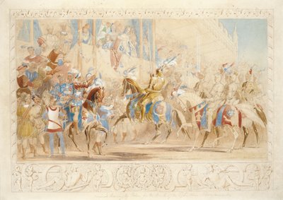 La presentazione del cavaliere da James Henry Nixon