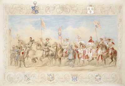 Walter Little Gilmour Esq., Il Cavaliere Nero e l