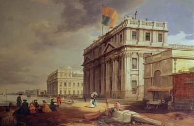 Ospedale di Greenwich, 1842 da James Holland