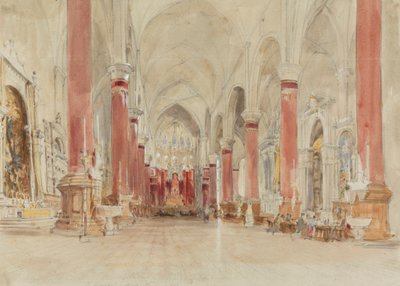 Interno della Chiesa di San Giovanni e Paolo, Venezia da James Holland