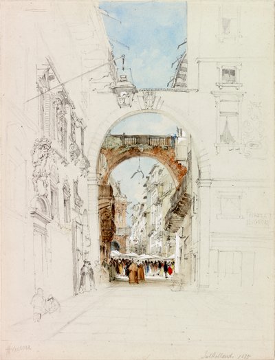 La Piazza dei Signori, Verona da James Holland