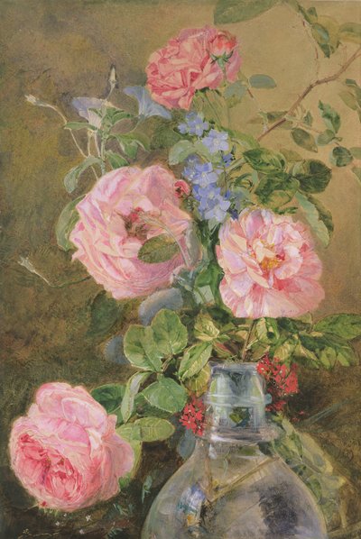 Rose, Convolvoli e Delphinium da James Holland
