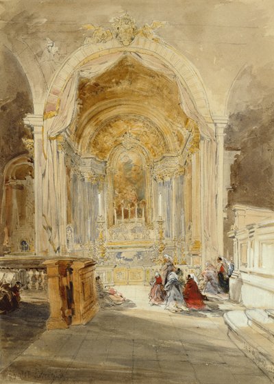 La Cappella di San Giovanni Battista, San Roque, Lisbona da James Holland