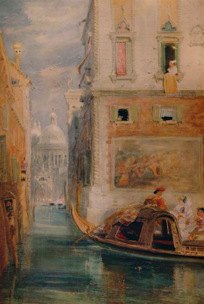 La gondola, Venezia, 1865, 1935 da James Holland