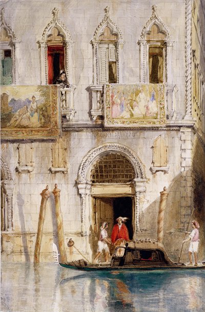 I gradini del Palazzo Foscari, Venezia da James Holland